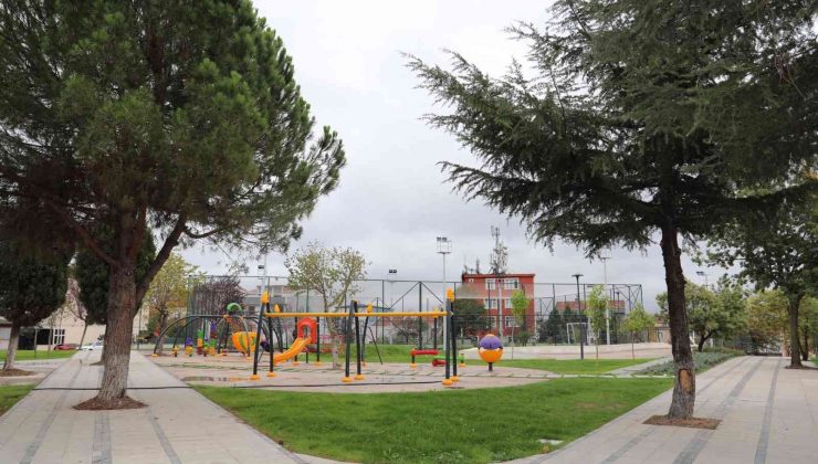 Cevher Dudayev parkında sona doğru