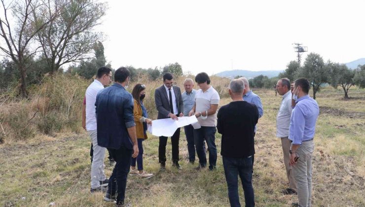 Çevreci tesisin yer teslimi yapıldı