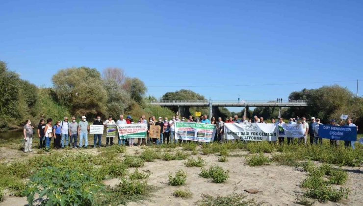 Çevreciler, Büyük Menderes’e dikkat çekti