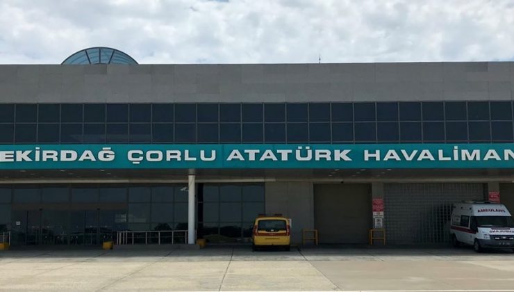 Çorlu-Ankara uçak seferleri yeniden başlıyor