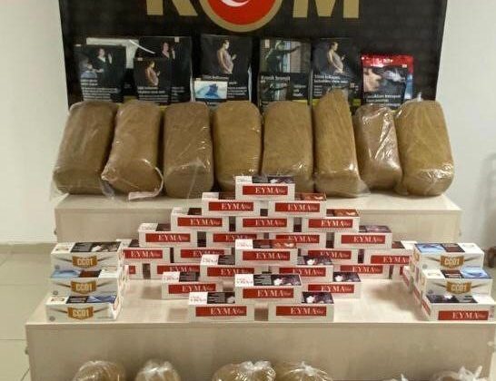 Çorum’da 14 bin 400 adet kaçak makaron ele geçirildi