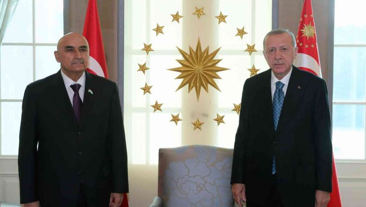 Cumhurbaşkanı Erdoğan, Tacikistan Meclis Başkanı Zokirzoda’yı kabul etti