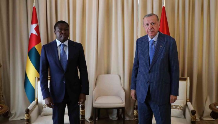 Cumhurbaşkanı Erdoğan, Togolu mevkidaşı Gnassingbe ile görüştü