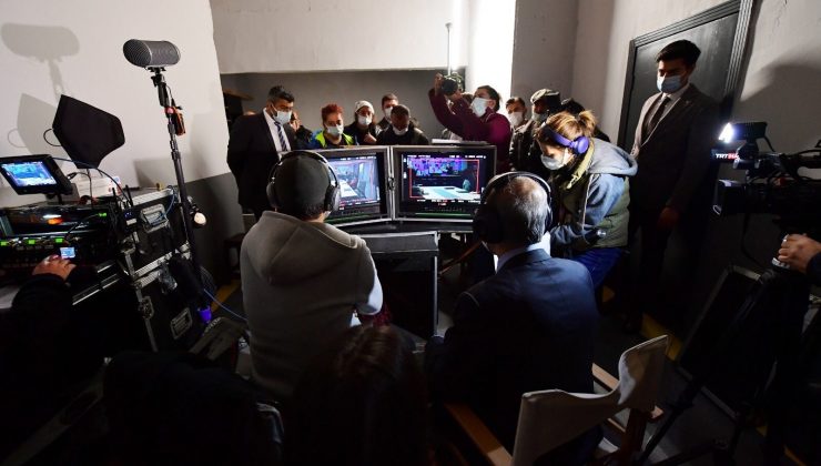 Cumhurbaşkanlığı Savunma Sanayi Başkanı Demir’den “Teşkilat” dizi setine ziyaret