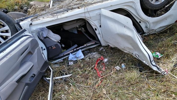 Dere yatağına uçan otomobildeki 2 kişi ölü bulundu