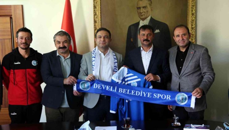 Develi Belediyesi Voleybol Takımından Kaymakam Aslan’a ziyaret