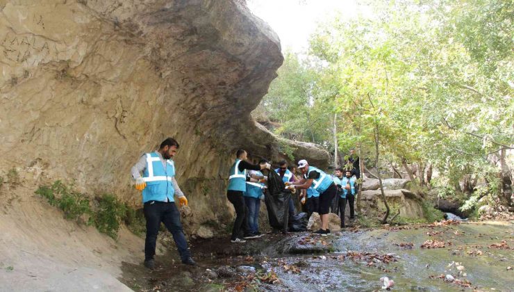 Dicle Elektrik gönüllülerinden Gabar Dağı’ında temizlik operasyonu
