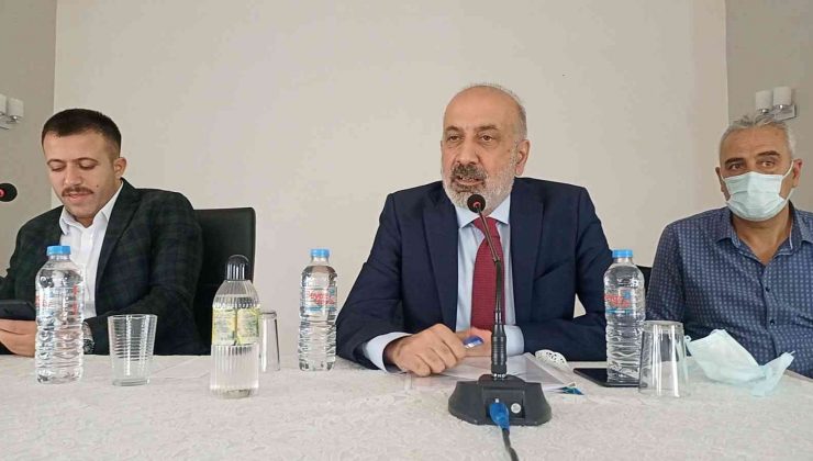 Dicle’de küçük sanayi sitesi yapımı için esnafla toplantı yapıldı