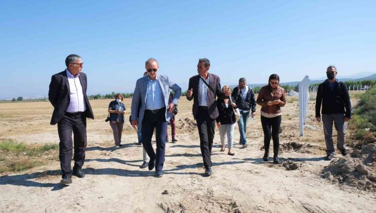 Didim Belediyesi boş arazisini değerlendirerek ürün ekecek