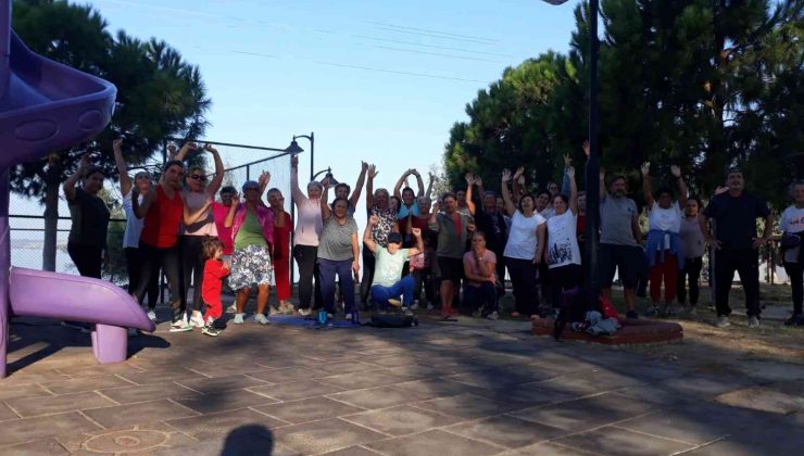 Didim’de sağlık için spor yap etkinliği devam ediyor