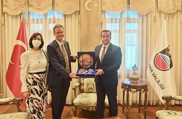 Diyarbakır Vali Vekili Yıldız, AB Türkiye Delegasyonu heyetini ağırladı
