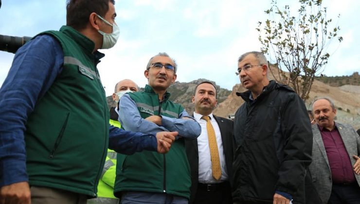 DSİ Genel Müdürü Yıldız, Yusufeli Barajı ve yeni yerleşim yerini inceledi