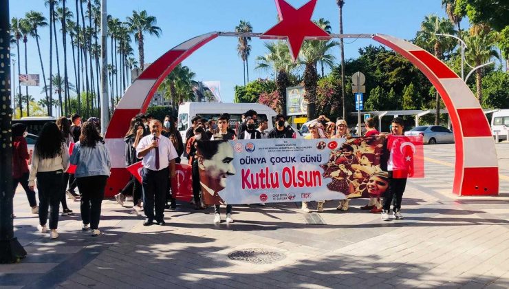 ’Dünya Çocuk Günü’ Mersin’de kutlandı