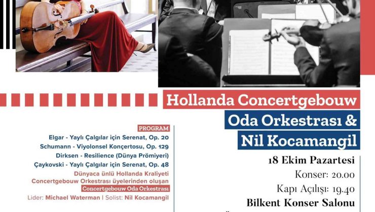 Dünyaca ünlü Hollanda Kraliyet Concertgebouw Orkestrası’ndan Türkiye turnesi