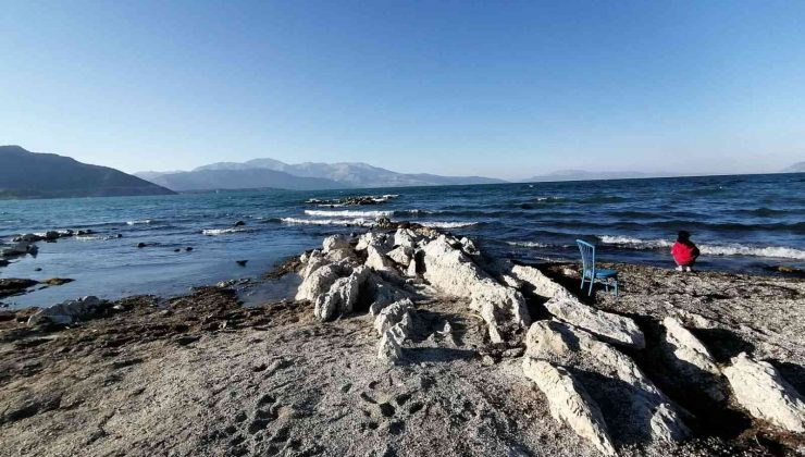 Eğirdir Gölü’nde kritik seviyeye sadece 24 santim kaldı
