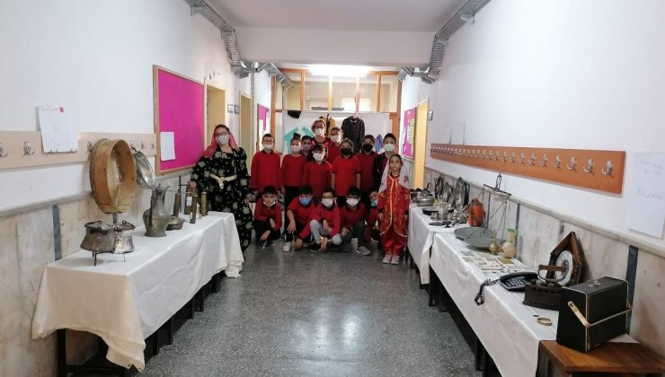 Eğirdir’de ilkokul öğrencilerinden ’Milli Kültür Sergisi’