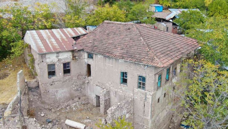 Elazığ’da 3 asırlık Faik Bey Konağı restore edilerek turizme kazandırılmayı bekliyor