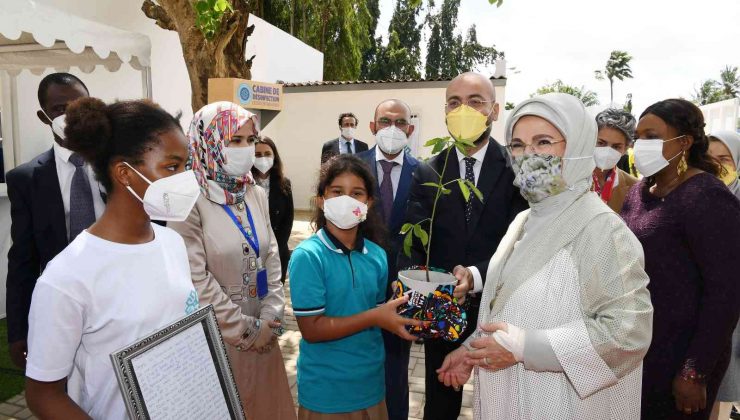 Emine Erdoğan, Togo’da Türkiye Maarif Vakfı Eğitim Kampüsü’nün açılışına katıldı