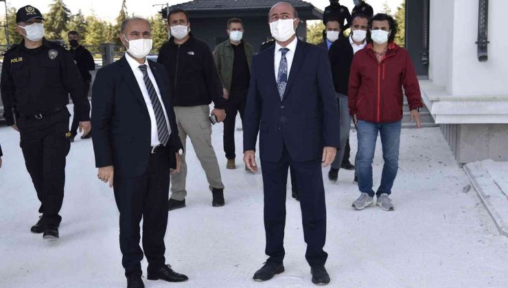 Emniyet Genel Müdürü Aktaş Yazır Polis Karakolunu inceledi