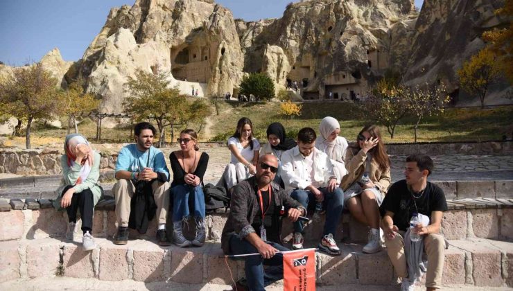 Erasmus Days öğrencileri Kapadokya’ya hayran kaldı