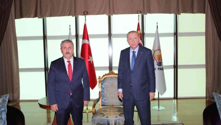 Erdoğan, BBP Genel Başkanı Destici’yi kabul etti