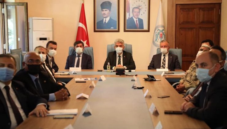 Erzincan’da İl Pandemi Kurulu toplantısı yapıldı