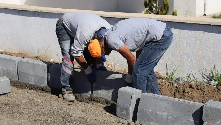 Erzincan’da üst yapı çalışmaları devam ediyor