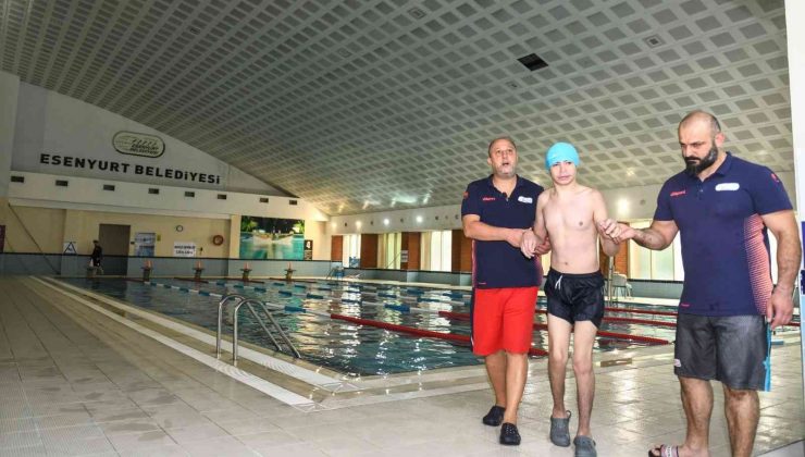 Esenyurt Belediyesi özel çocukların yanında