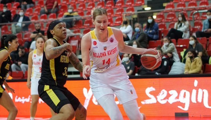 EuroCup Women: Bellona Kayseri Basketbol: 62 – Neve David Ramla: 86