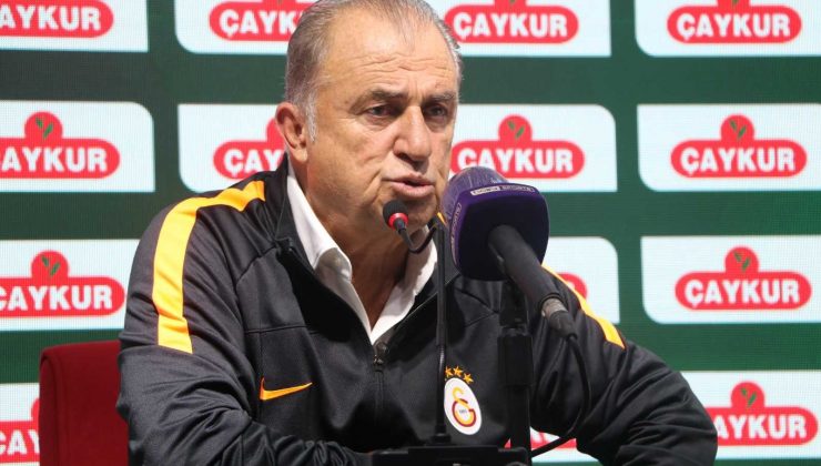Fatih Terim: “Bugün çok memnun kaldım”