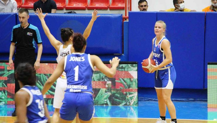 FIBA Kadınlar Avrupa Kupası: Hatayspor: 100 – Enisey Krasnoyar: 76
