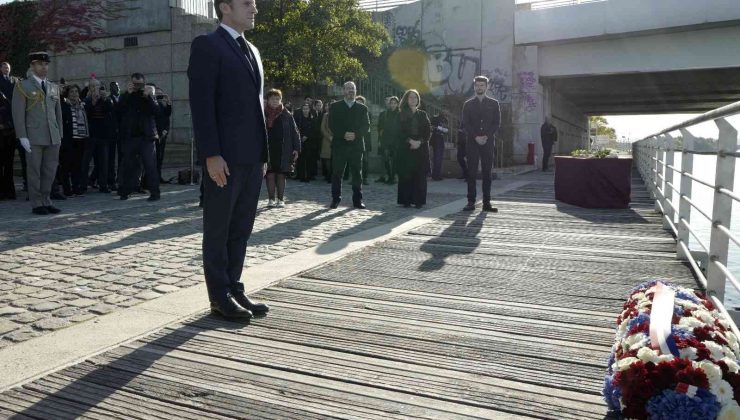 Fransa tarihinde bir ilk: Cumhurbaşkanı Macron yüzlerce Cezayirlinin öldürüldüğü katliamın 60. yıldönümünü törenine katıldı
