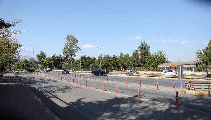 Gazi Bulvarı’na 51 metre uzunluğunda üst geçit