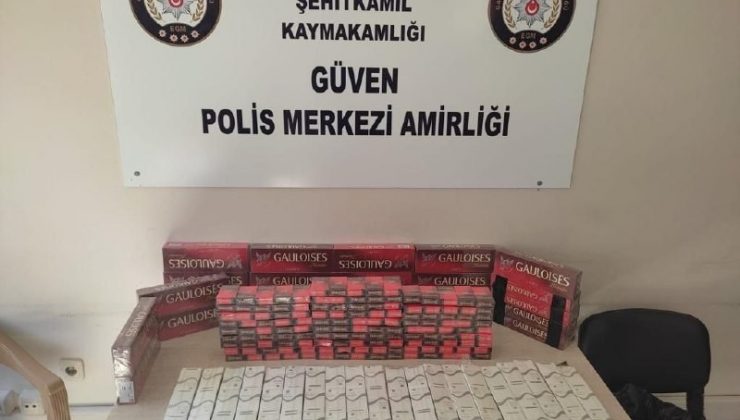 Gaziantep’te kaçak sigara ele geçirildi