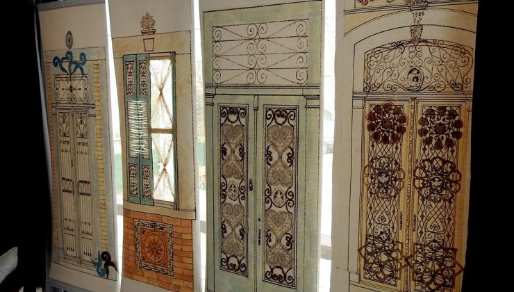 Germiyan kapı ve pencereleri sergi teması oldu