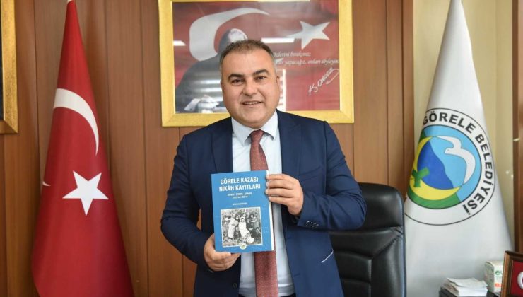 Görele’nin nikah kayıtları kitap oldu