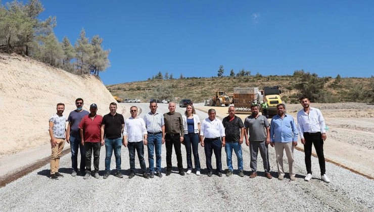 Güzelpınar yolu yenilendi