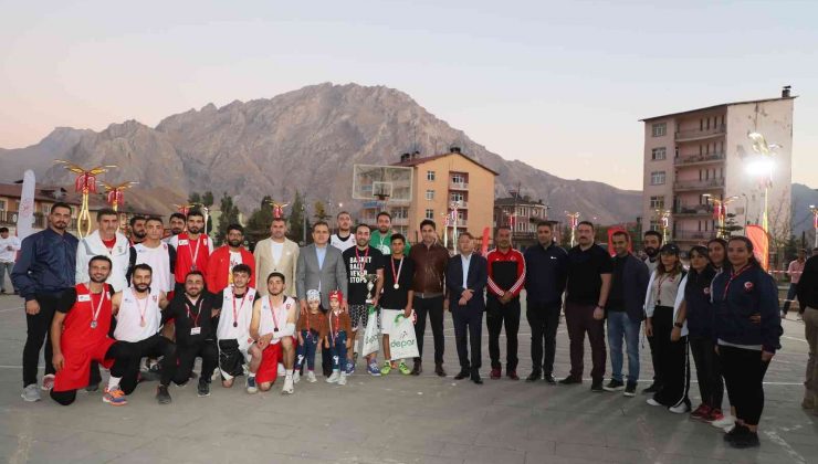 Hakkari’de ikinci spor şenlikleri sona erdi