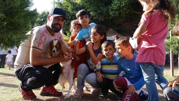 Hayvan severler Pati Fest’te eğlenceli anlar yaşadı