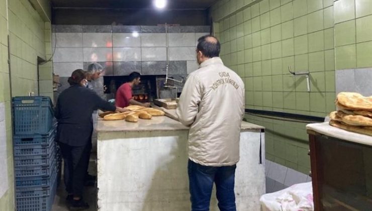 Iğdır’da ekmek fırınları denetlendi