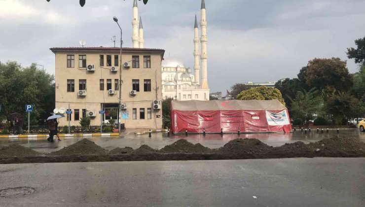 Iğdır’da gök gürültülü sağanak