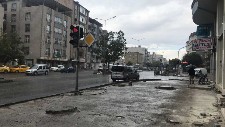 Iğdır’da sağanak yağmur