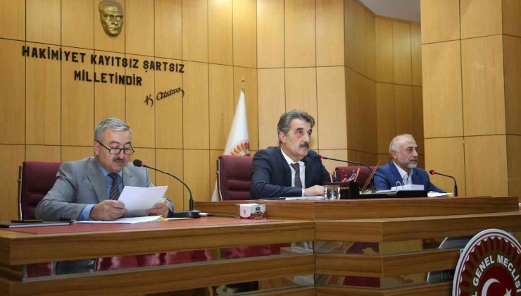 İl Genel Meclisi Ekim ayı toplantıları tamamlandı