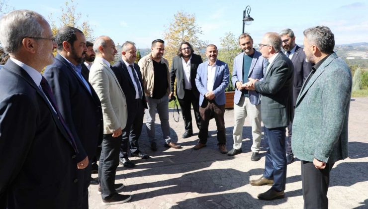 İlim Yayma Vakfı’ndan Rektör Uzun’a ziyaret