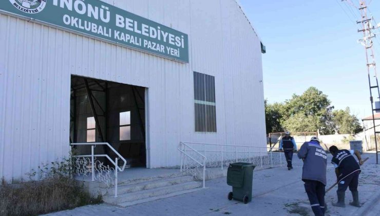 İnönü Belediyesi çevre düzenleme çalışmalarını sürdürüyor