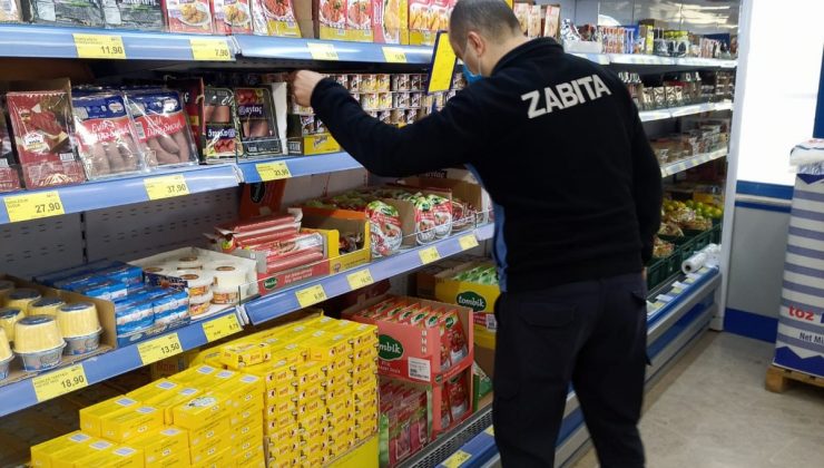 İskilip’te marketler denetlendi