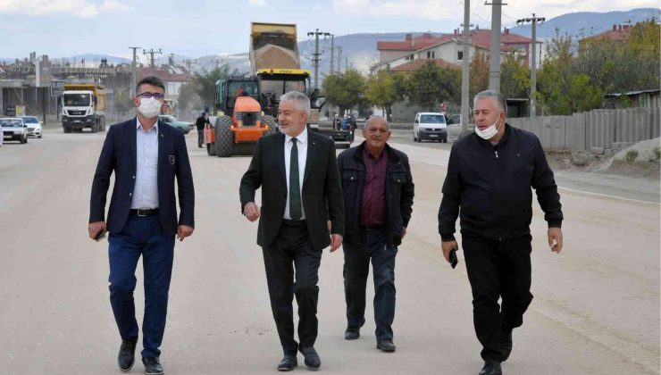 Isparta yeni bulvarına kavuşuyor, şehir trafiği rahatlıyor