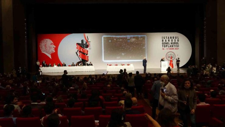 İstanbul Barosunda Genel Kurul heyecanı