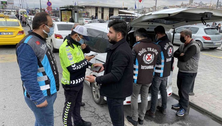 İstanbul’da taksicilere ceza yağdı