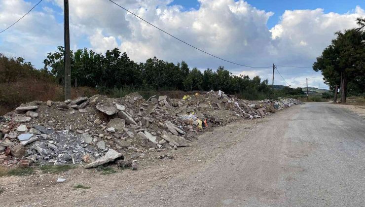 İzinsiz hafriyat ve moloz dökümüne geçit yok